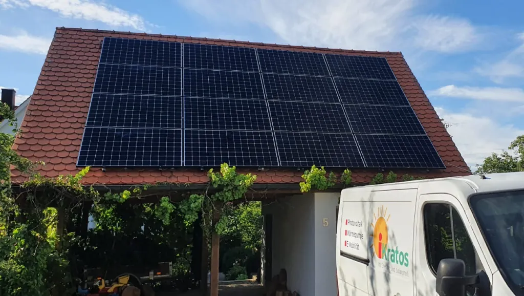iKratos Photovoltaik Carport und Garage