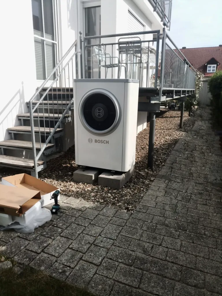 Luft-Wasser-Wärmepumpe für Feucht und Langwasser – Wärmepumpe