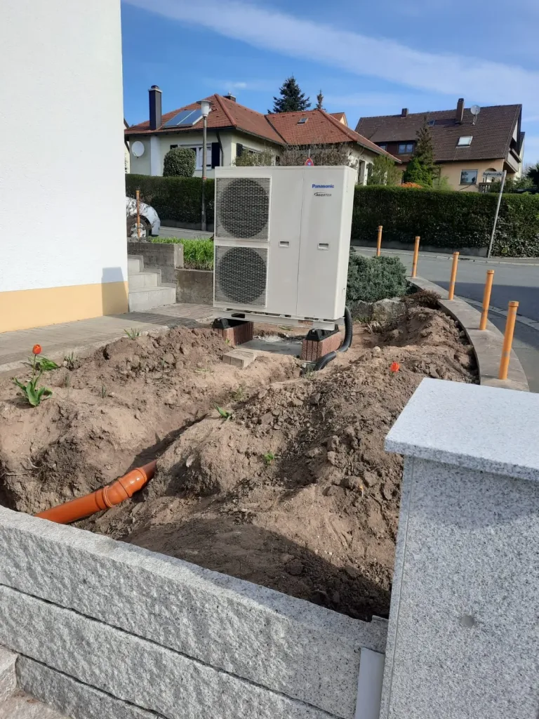 Luft-Wasser-Wärmepumpe für Schwarzenbruck, Burgthann, Winkelhaid – Wärmepumpen Außengerät