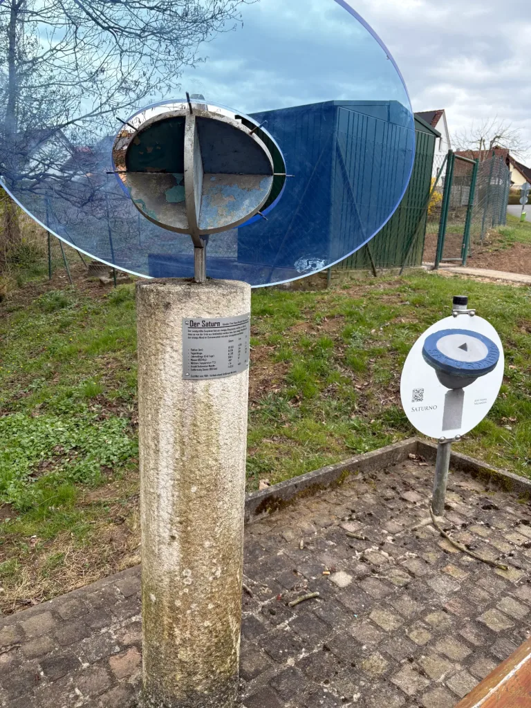 Sonnen & Planetenweg Skulpturen in Igensdorf werden gereinigt – Bild 9