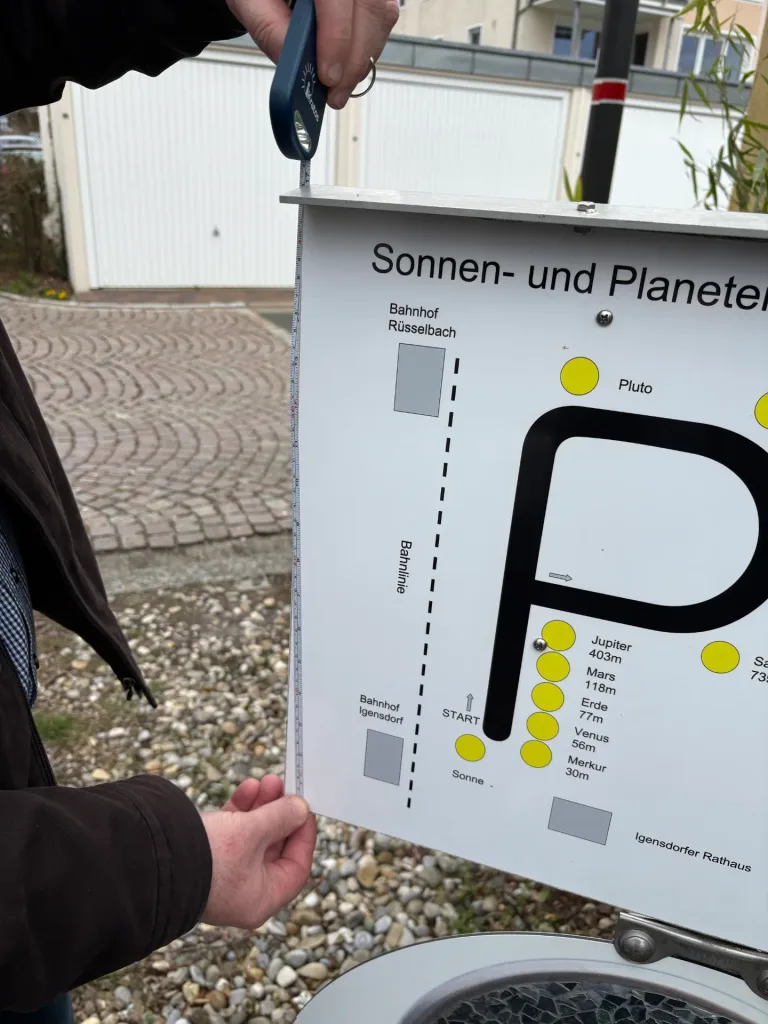 Sonnen & Planetenweg Skulpturen in Igensdorf werden gereinigt – Bild 5